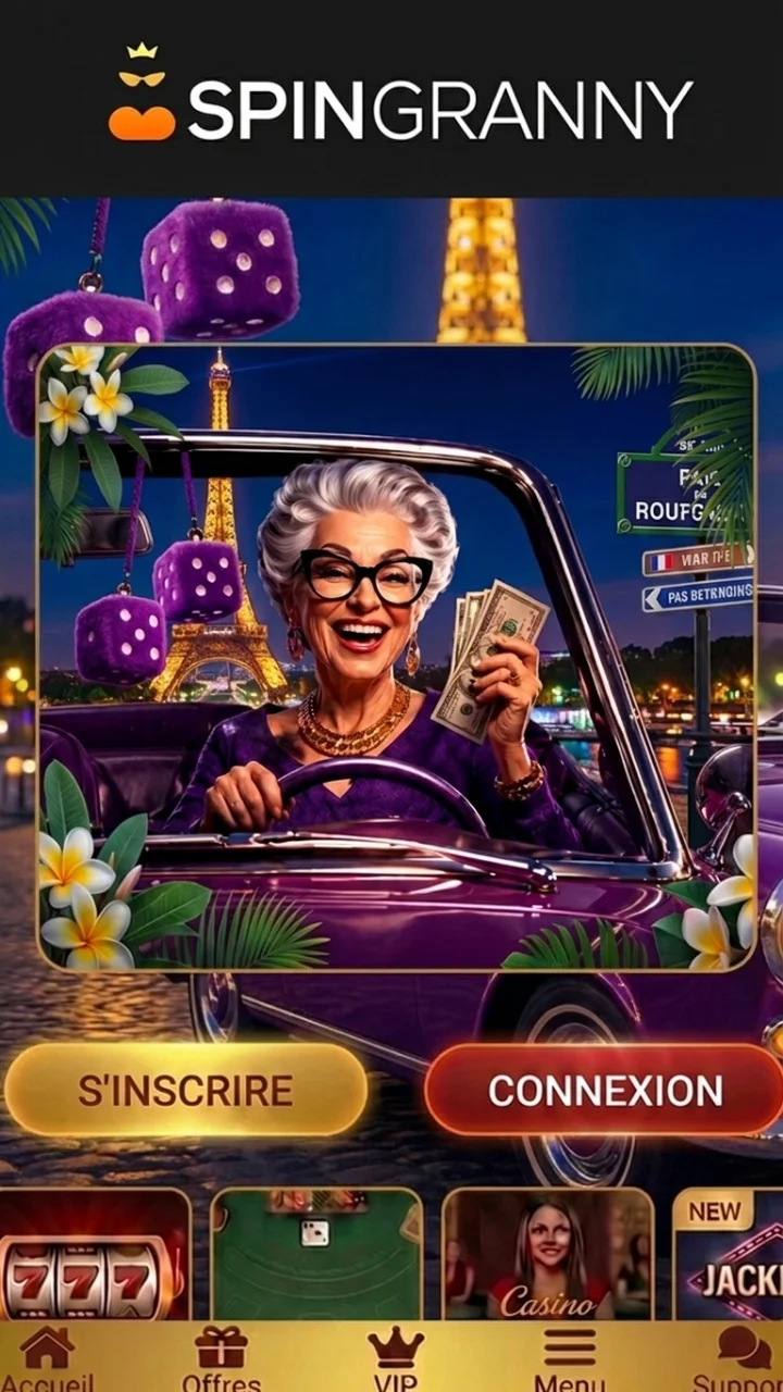 Spin Granny mobile app